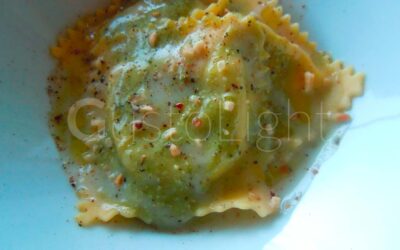 RAVIOLI DI MAGRO LIGHT in Salsa al Verde