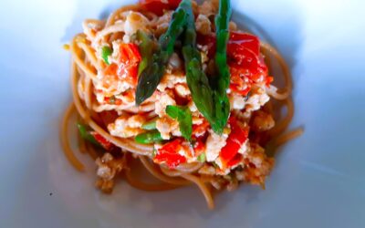 SPAGHETTI ASPARAGI E NASELLO LIGHT