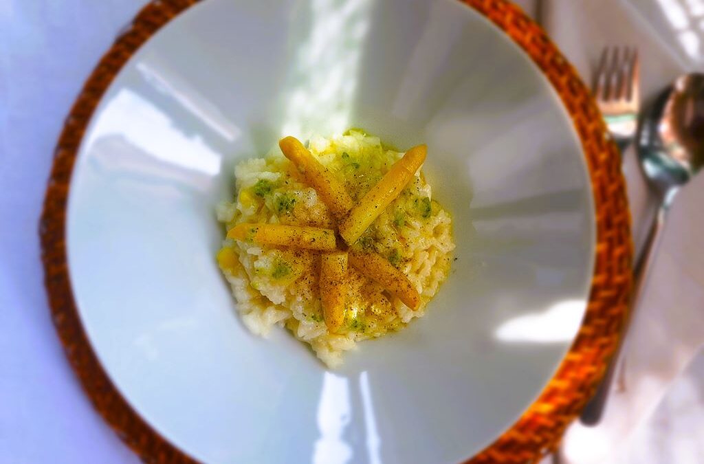 RISOTTO AGLI ASPARAGI BIANCHI LIGHT