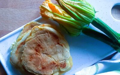 PANCAKE SALATI AI FIORI DI ZUCCA LIGHT