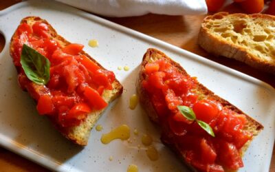 PANE E POMODORO RICETTA PUGLIESE