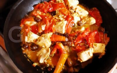 BOCCONCINI DI POLLO CON PEPERONI LIGHT